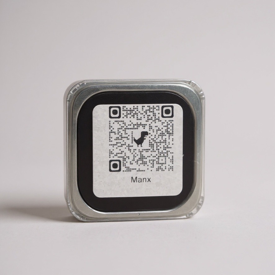 Magnet chat — verso avec QR code